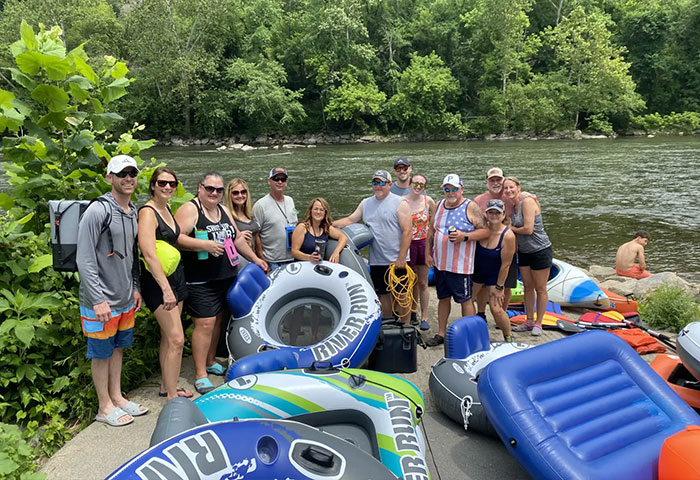 Kayaking near Juniata River
